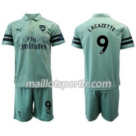 Maillot de Foot Arsenal Lacazette 9 Enfant Troisieme 2018/19